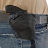 New Barsony Black Leather Western Style Holster for COLT Lawman Right view 2