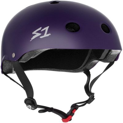 S1 Mini Lifer Helmet for Skateboarding, BMX, and Roller Skating - EPS Fusion Foam, CPSC & ASTM Certified - Purple Matte X-Large (20.5")