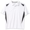 Augusta Sportswear Mens Augusta Premier Polo, White/Black, Small US view 1