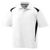 Augusta Sportswear Mens Augusta Premier Polo, White/Black, Small US view 2