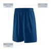 Augusta Sportswear Youth Training Shorts: 9-Inch Inseam for Teens, Athletic Workout Gym Clothes, Navy, Medium view 4