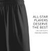 Augusta Sportswear Youth Training Shorts: 9-Inch Inseam for Teens, Athletic Workout Gym Clothes, Black, Large view 3