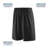Augusta Sportswear Youth Training Shorts: 9-Inch Inseam for Teens, Athletic Workout Gym Clothes, Black, Large view 4