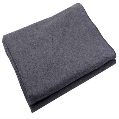 Emergency Blanket, Grey, 66In x 90In, PK10