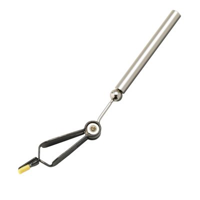 TIEMCO Fly Tying TMC Spinning Hackle Pliers, Short, Black