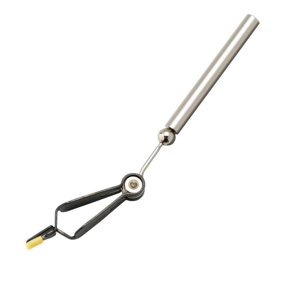 TIEMCO Fly Tying TMC Spinning Hackle Pliers, Short, Black
