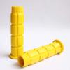 2 PCS Yellow Cycling Non-slip Rubber Bicycle Handlebar Grip Bar view 2