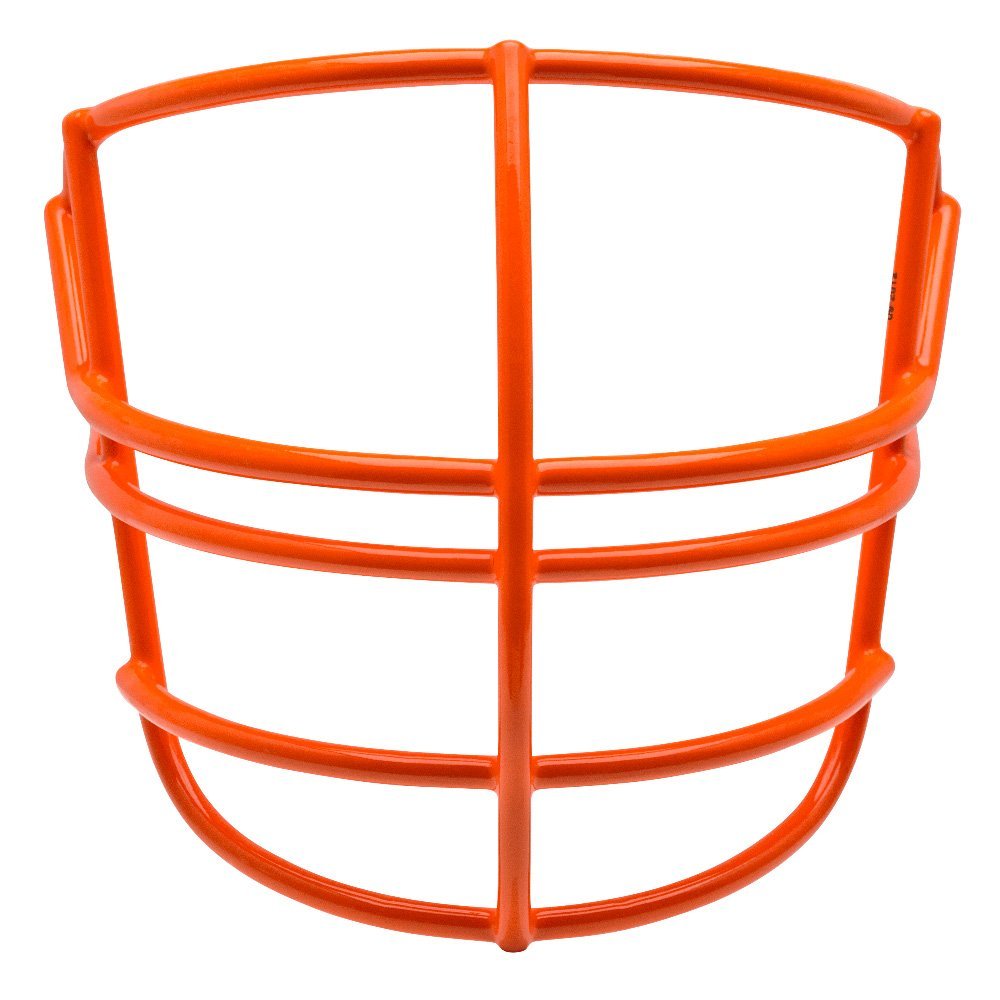 Schutt Sports Super Pro Carbon Steel Varsity NJOP Football Faceguard, Burnt Orange