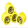 Ridge Skateboards 27 Inch Big Brother Retro Cruiser Skateboard - UK Manufactured, Pink-Yellow view 3