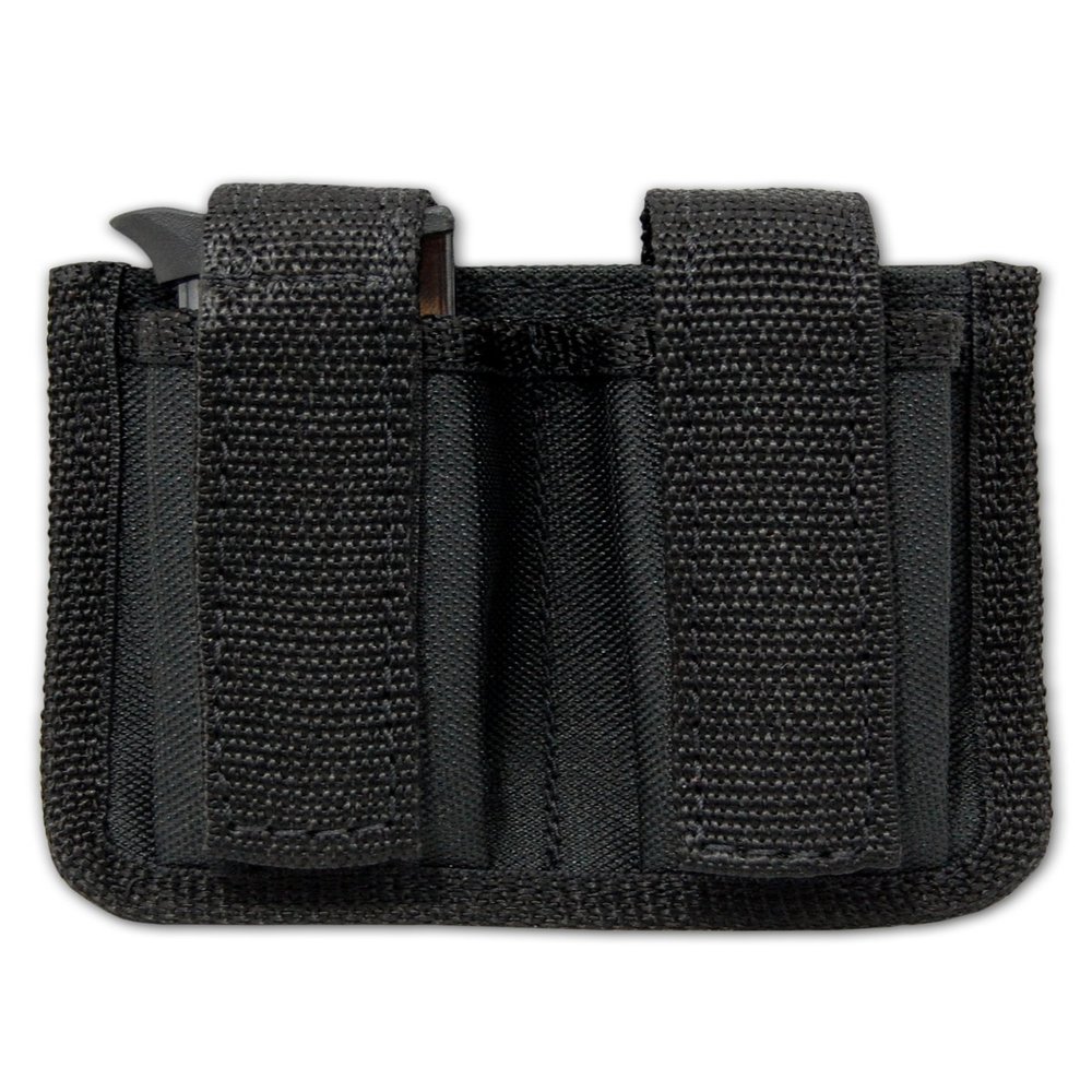 Barsony Double Magazine Pouch for KAHR CW 9MM 40 45