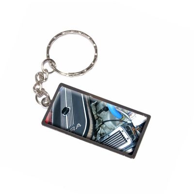 Graphics and More Classic Muscle Car Engine Compartment Keychain Ring (K2223)