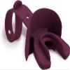 Vettex Youth Football Mouthguard, Maroon view 1