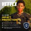 Vettex Youth Football Mouthguard, Maroon view 2