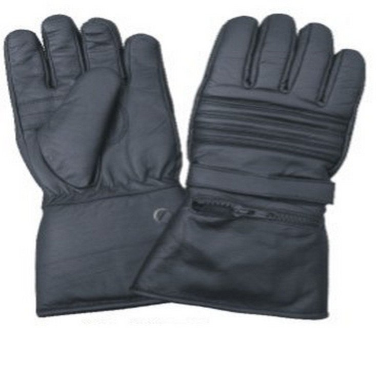 Allstate Leather Unisex Adult AL3068 Padded riding glove Small Black