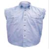 Allstate Leather Men's AL2904 Cotton/Twill Sleeveless shirt 3X-Large Light Blue view 1