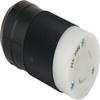 20A 250V TL MARINCO CONN 2P3W L6-20 Twist Lock plug view 1
