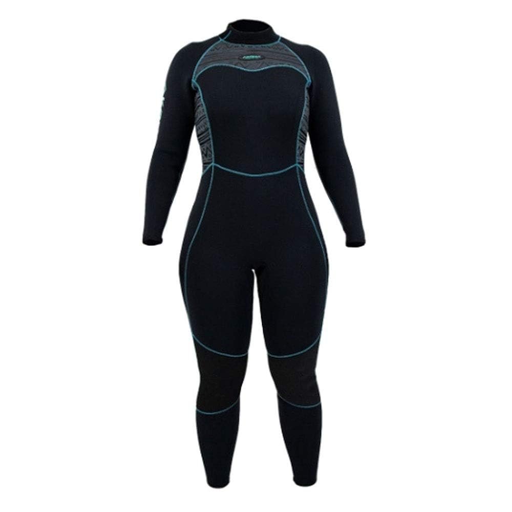 AKONA Womens 7mm Cold Water Full Suit. Quantum Strech Neoprene. Designed to Keep You Warm in The Cold Water for Scuba, Snorkeling, Paddle Boarding, Kayaking, Surfing - 13