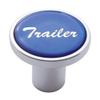 United Pacific 23230 - Air Brake Valve Control Knob - "Trailer", Blue Glossy Sticker view 1