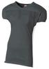 A4 Titan 4-Way Stretch Football Jersey, LargeXL, Graphite/White view 1