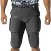 A4 Men's Flyless Football Pant, Black, Medium view 2