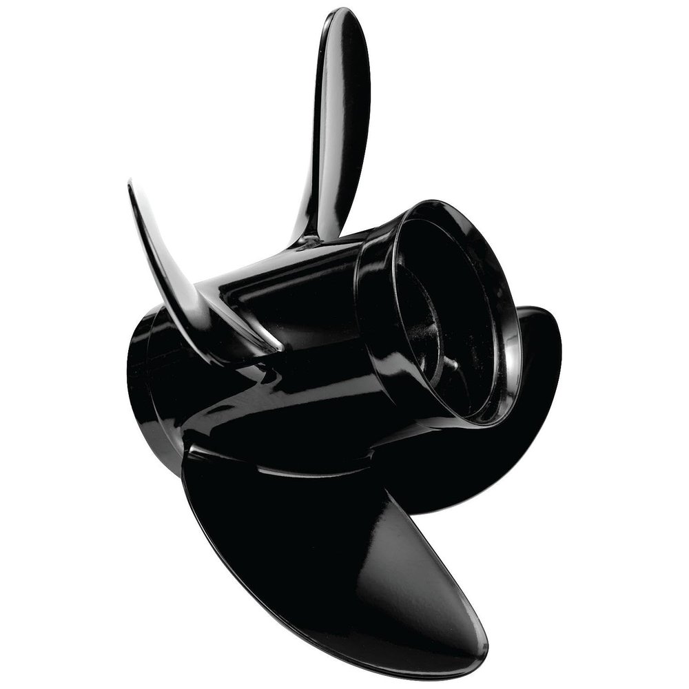 MERCURY 8M8026640 Spitfire Elite Series 4-Blade Aluminum Propeller, 10.1 Dia. X 15 Pitch, Right Hand Rotation