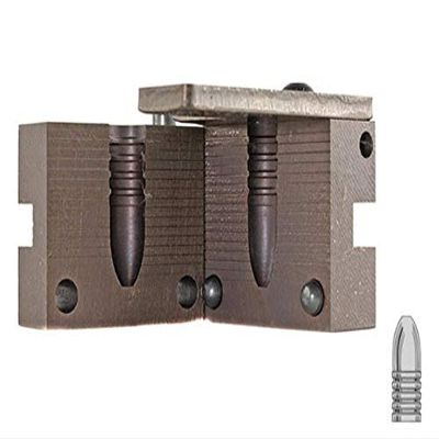Saeco 1-Cavity Magnum Bullet Mold #640 40 Caliber (408-410 Diameter) 370 Grain Semi-Point