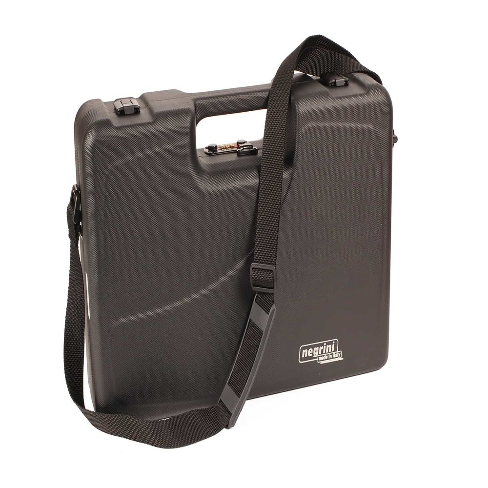 Negrini 350 Shotshell Carrying Case With Over Shoulder Sling and Handle - 2035/4870-TRAC