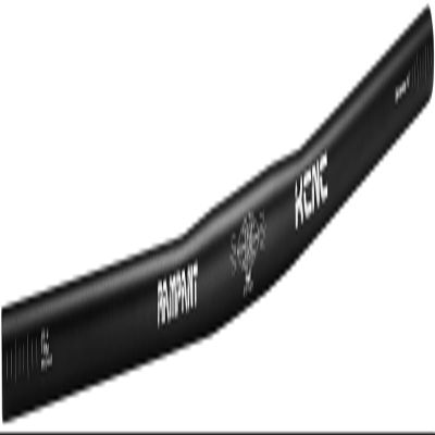 KCNC Bicycle Handlebar, 6061 Aluminum, Lightweight, Lampant, Black, 1.0 inches (25.4 mm)