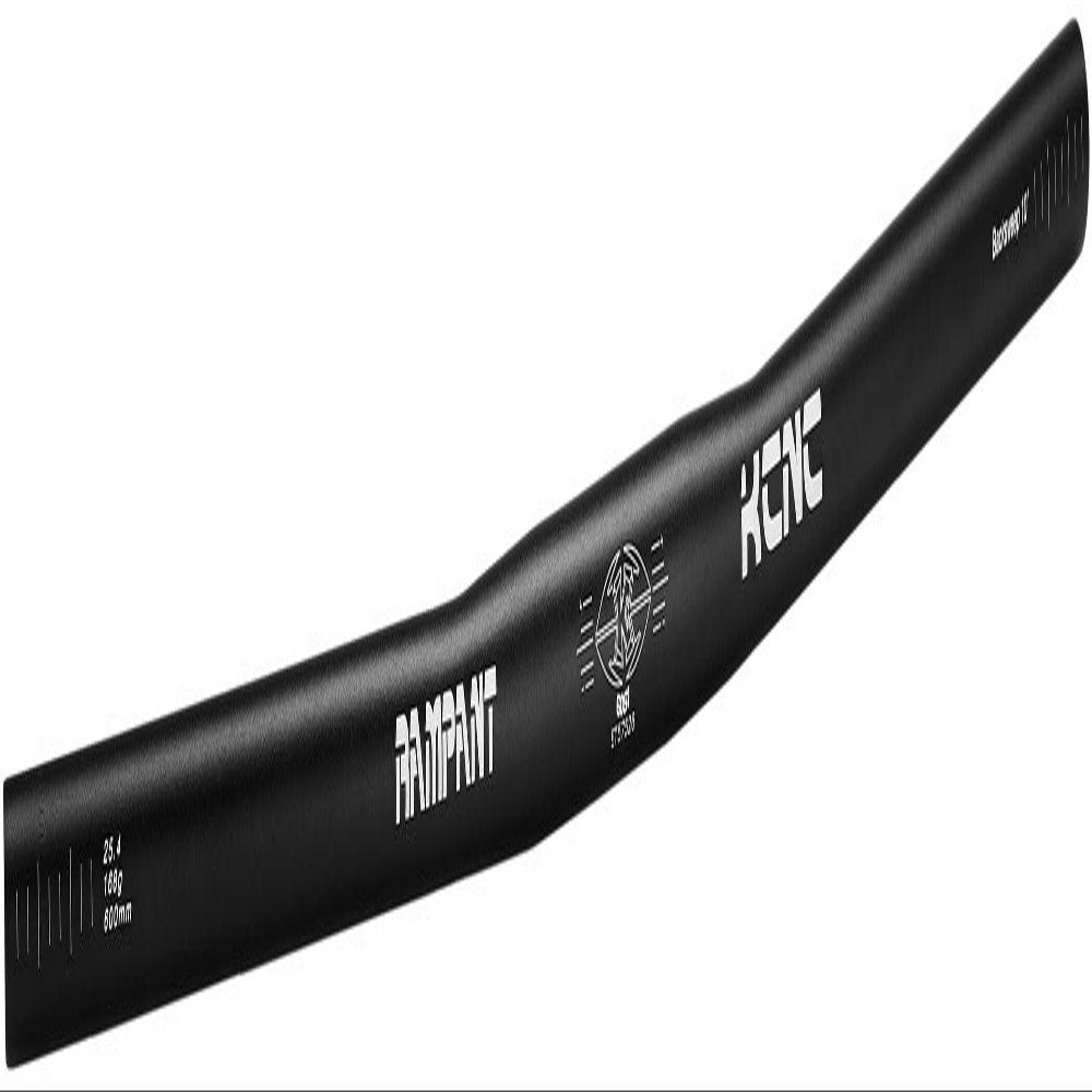 KCNC Bicycle Handlebar, 6061 Aluminum, Lightweight, Lampant, Black, 1.0 inches (25.4 mm)