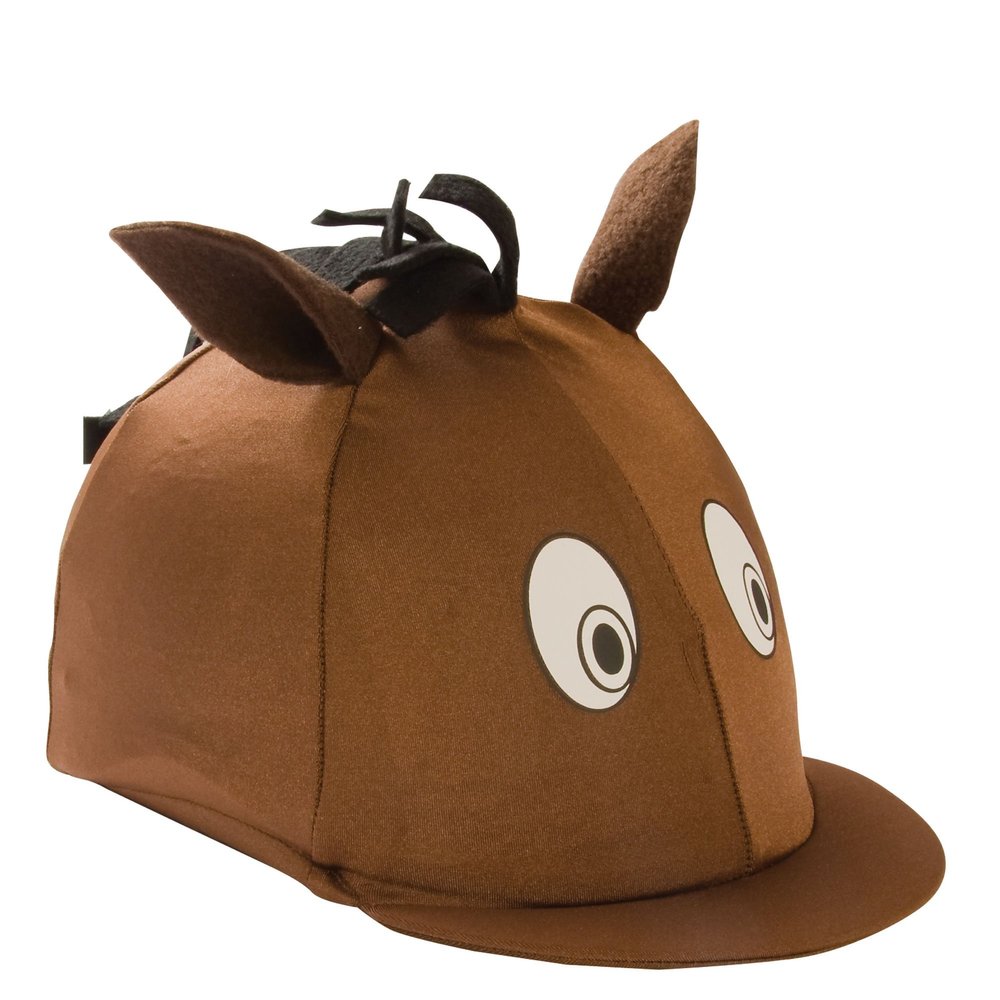 horsey hat silk - brown