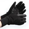 fleece gloves riding gloves - black - extra small view 1