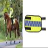 POLITE Set Of 2 Equisafety Reflective Horse Leg Boots/Bands, Can Fit Easily Over Brushing Boots In Yellow view 1