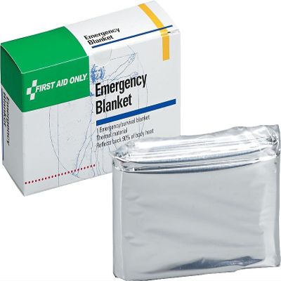 First Aid Only Emergency Blanket, 52 x 84