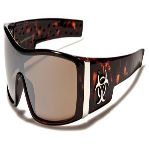 Biohazard Optics New Mens Riding Biking Driving Retro Sunglasses (TORTOISE)