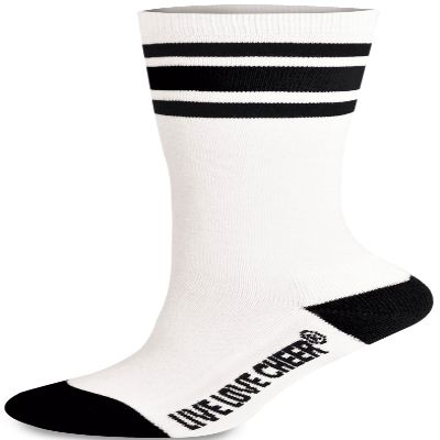 chass Knee High Striped Sock Black Youth