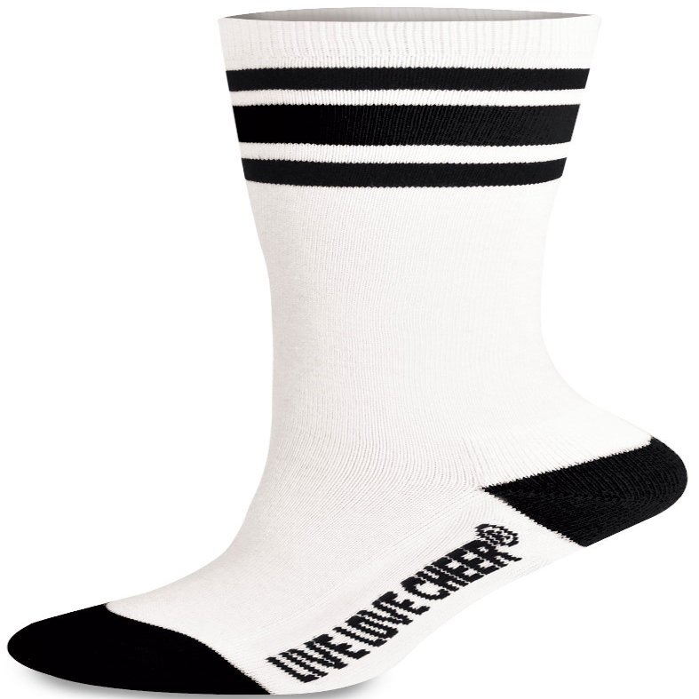 chass Knee High Striped Sock Black Youth