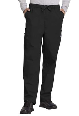 Cherokee Men's Big and Tall Originals Cargo Scrubs Pant, Black, XX-Large Short