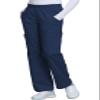 Cherokee Women's Tall Workwear Scrubs Core Stretch Pull-On Cargo Pant, Navy, X-Small/Tall view 1