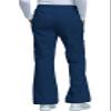 Cherokee Women's Tall Workwear Scrubs Core Stretch Pull-On Cargo Pant, Navy, X-Small/Tall view 4