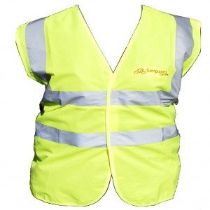 plain fluorescent waistcoat - medium