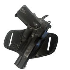Pro Carry Gun Holster EAA Witness 7 Right Hand Outside The Waistband Black Leather