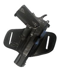 Gun Holster Springfield XDM 3.8" /w CT Laserguard Pro Carry 7 Right Hand Outside The Waistband Black Leather