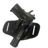 Gun Holster Springfield XDM 3.8" /w CT Laserguard Pro Carry 7 Right Hand Outside The Waistband Black Leather view 1