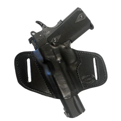 Gun Holster S&W 4006 4046 Pro Carry 7 Left Hand Outside The Waistband Black Leather