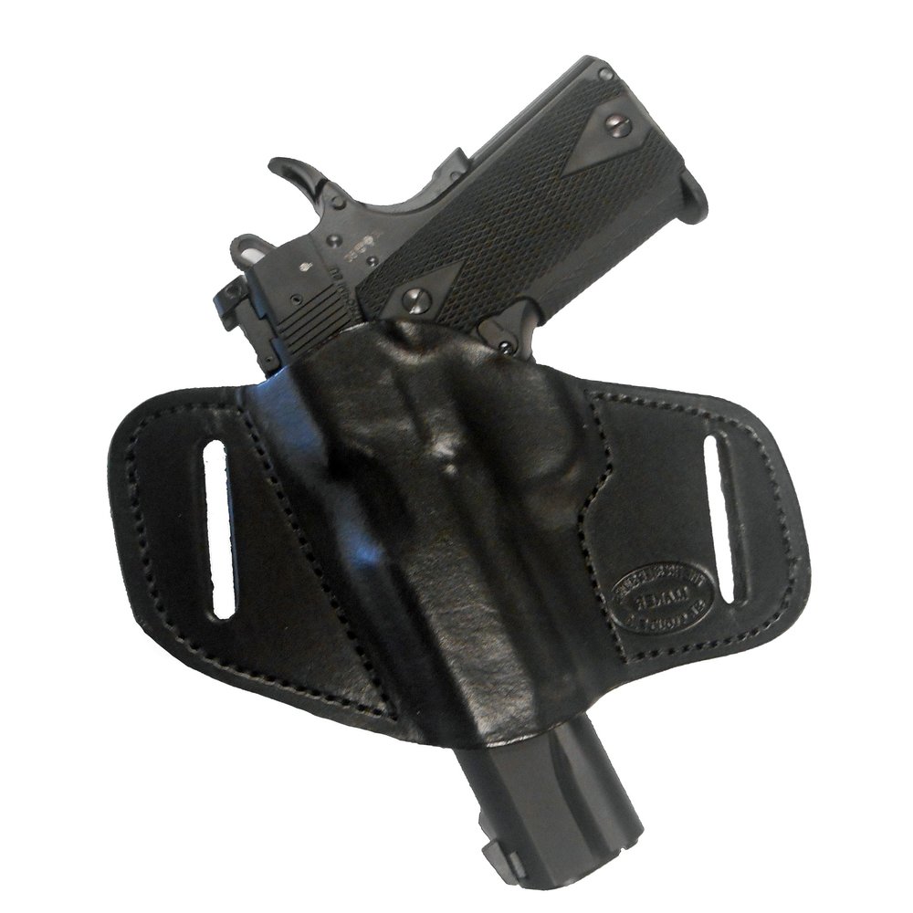 Gun Holster S&W 4006 4046 Pro Carry 7 Left Hand Outside The Waistband Black Leather