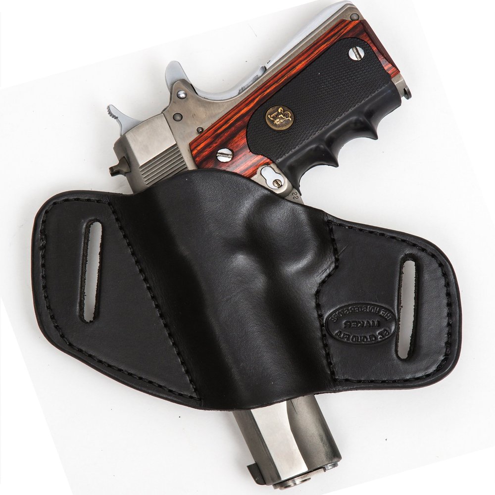 Pro Carry Gun Holster Ruger P85 7 Left Hand Outside The Waistband Black Leather