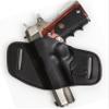 Pro Carry Gun Holster Ruger P85 7 Left Hand Outside The Waistband Black Leather view 1