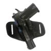 Pro Carry Gun Holster Taurus PT 92, 99 100 101 7 Left Hand Outside The Waistband Black Leather view 1