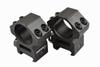 Sniper 1" / 25mm Scope Ring Mount for Picatinny Rails, Medium Profile, Locktight 4 Screws per Ring view 3