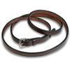 Nunn Finer Neck Grab Strap Leather (Havanna Stainless Steel)